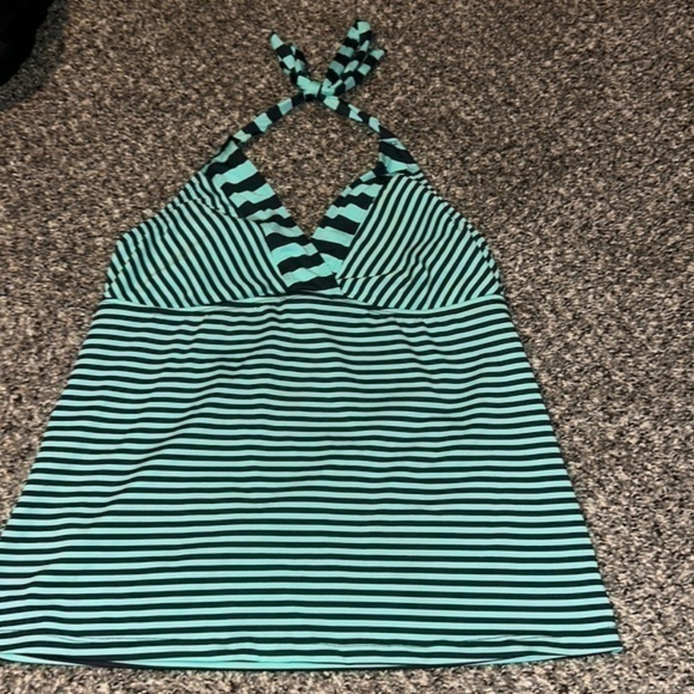 Halter swim top